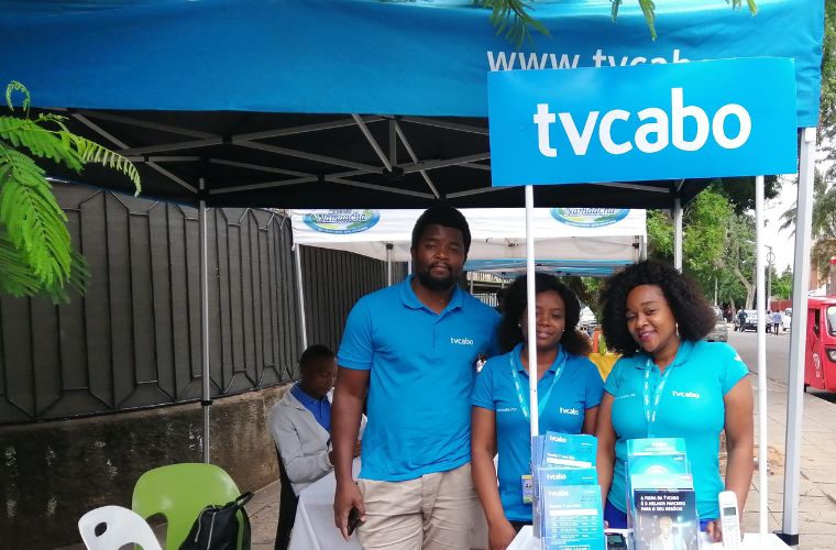 Participação da TVCABO na Feira Pimentas.